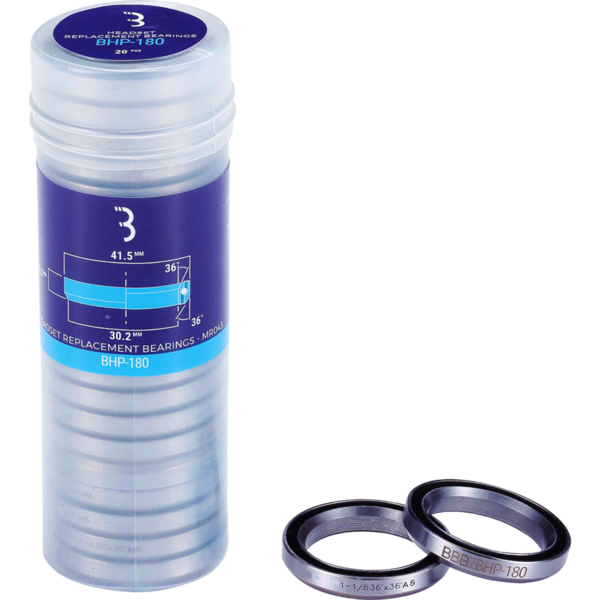 Rulment cuvetarie BBB BHP-180 1.1/8 41.8x8 negru MIR121