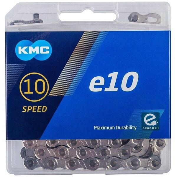 Lant KMC E10 Silver 10 Viteze 122 zale Ebike, Argintiu