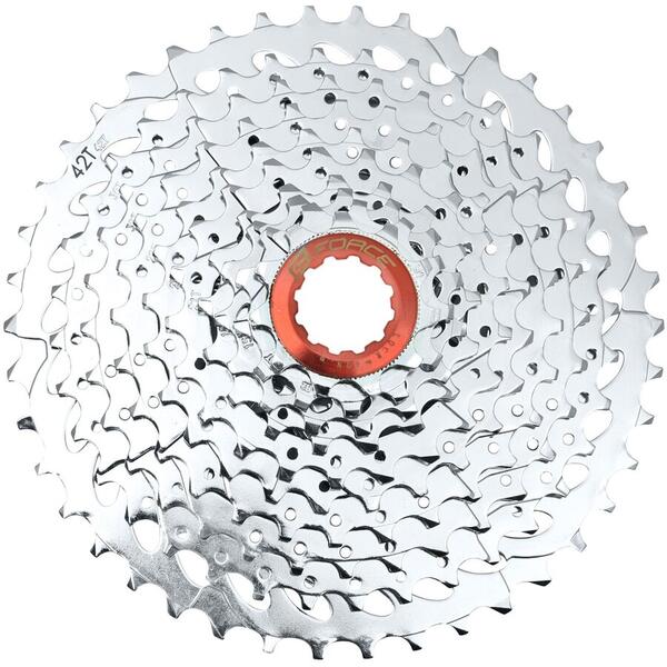 Pinioane pe caseta Force 10 viteze 11-42T crom