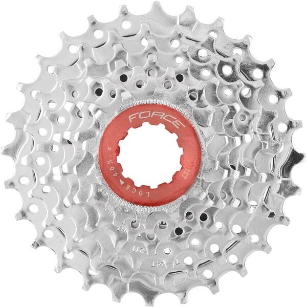 Pinioane pe caseta Force 7V 12-28T crom