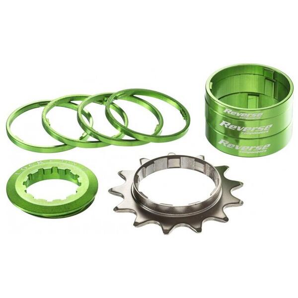 Kit single speed Reverse 13T verde