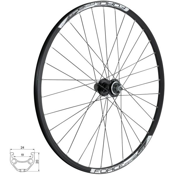 Roata Roata spate 28/29 Force Basic Disc 622x19 centerlock