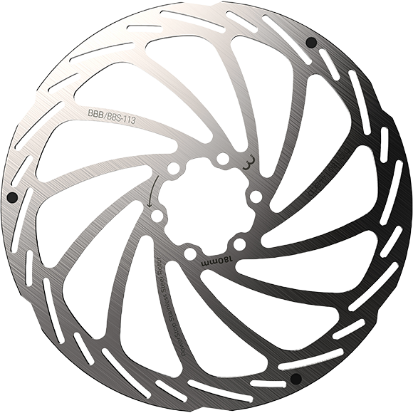 Disc Frana BBB BBS-113 PowerStop 180mm, 6 suruburi