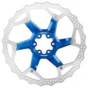 Disc frana Reverse Discrotor 203mm aluminiu/otel albastru inchis