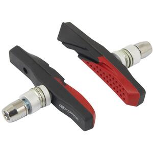 Saboti frana Force 70mm negru/rosu