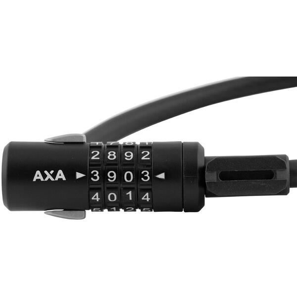 Antifurt Incuietoare cablu AXA Newton 60/12 cu cifru - Antracit