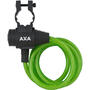 Antifurt Incuietoare cablu AXA Zipp 120/8 - Verde