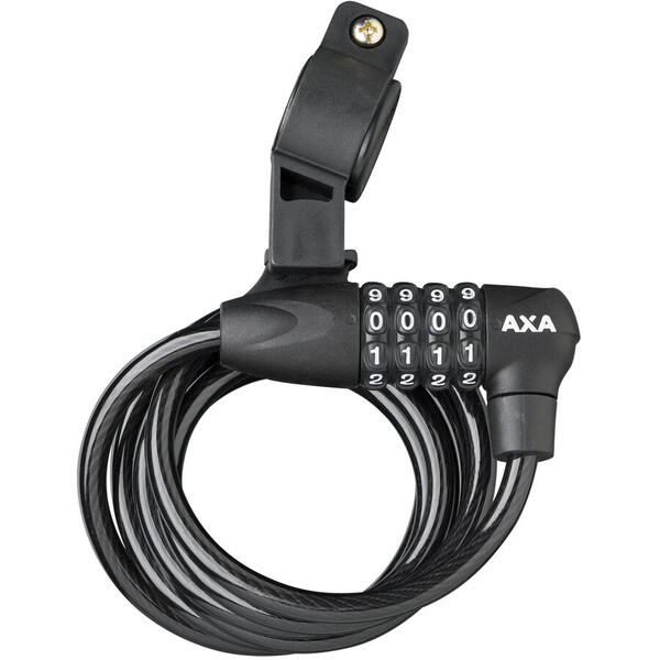 Antifurt Incuietoare cablu AXA Rigid 180 / 8 - cifru