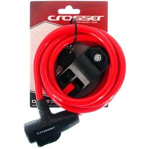 Incuietoare cablu CROSSER CL-823 10x1800mm - Portocaliu