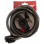 Antifurt Incuietoare cablu CROSSER CL-823 12x1800mm - Negru