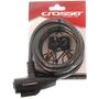 Antifurt Incuietoare cablu CROSSER CL-823 8x1800mm - Negru