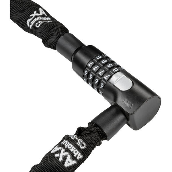 Antifurt Incuietoare cablu AXA Absolute 5x900mm - cu cifru