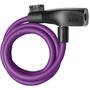 Antifurt Incuietoare cablu AXA Resolute 120/8 - Royal Purple