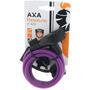Antifurt Incuietoare cablu AXA Resolute 120/8 - Royal Purple