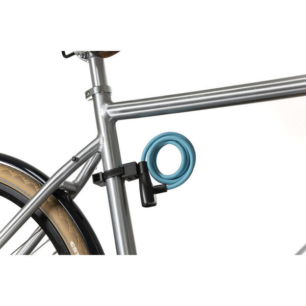 Antifurt Incuietoare cablu AXA Resolute 120/8 - Royal Purple