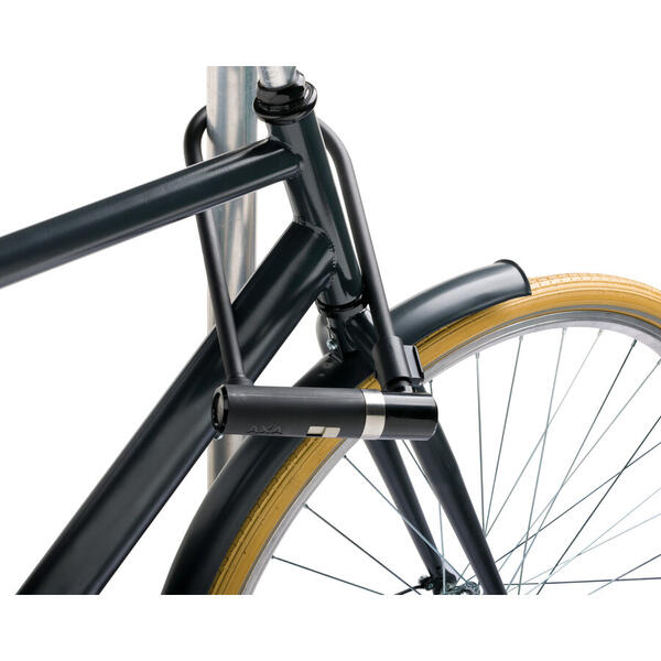 Antifurt Incuietoare U AXA Newton UL300mm 30/14 - Negru