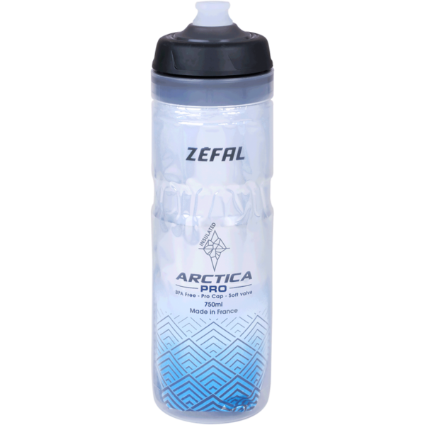 Bidon ZEFAL Arctica Pro 75 - Silver/Blue