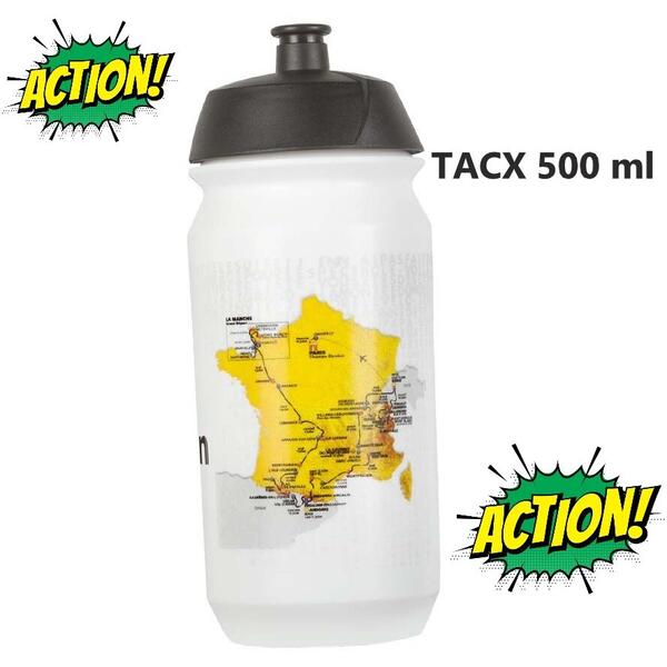 ACTION Bidon Plastic Tour de France TACX 500 ml