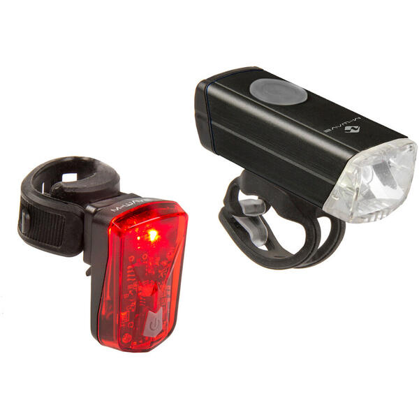 Set Lumini cu Acumulator M-WAVE "Atlas 20 USB"