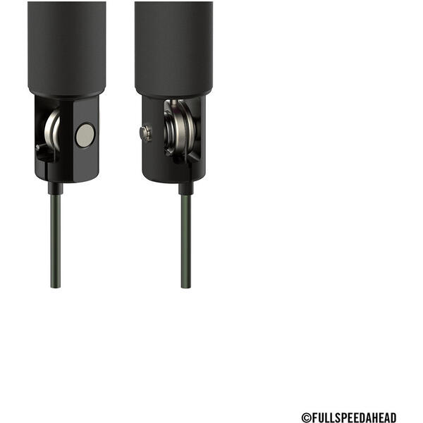 Tija sa Tija sa FSA Flowtron Mtb 31.6 x 446mm, cursa 150mm