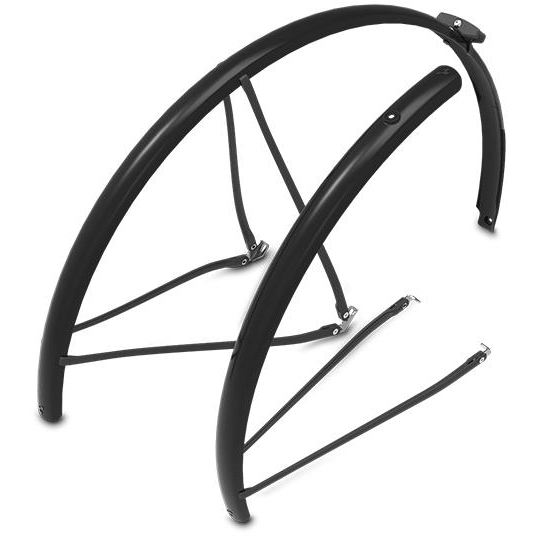 Aparatoare noroi Set aparatori noroi CUBE Cubeguard Attain Disc black Negru