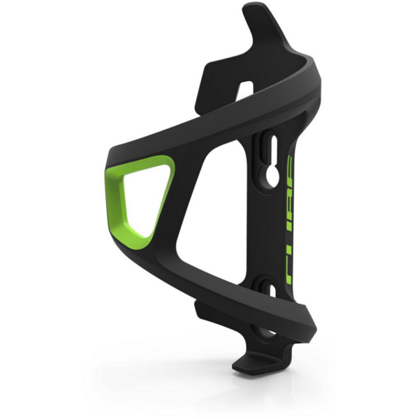 SUPORT BIDON CUBE BOTTLE CAGE HPP LEFT-HAND SIDECAGE Negru Verde