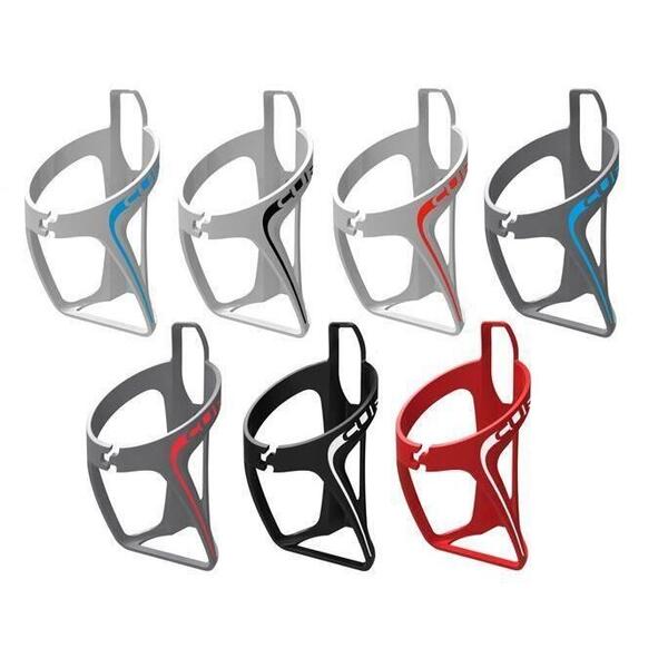 SUPORT BIDON CUBE HPP SPLIT Alb/negru lucios