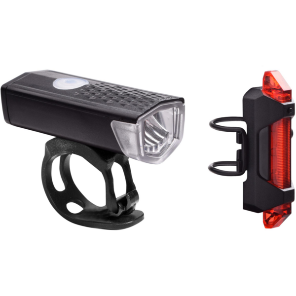 SET LUMINI RFR POWER LIGHTING USB Negru