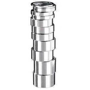 DISTANTIERE POINT ALUMINIU 1 1/8 15mm, argintiu