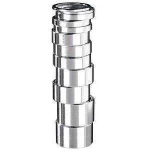 DISTANTIERE POINT ALUMINIU 1 1/8 15mm, argintiu