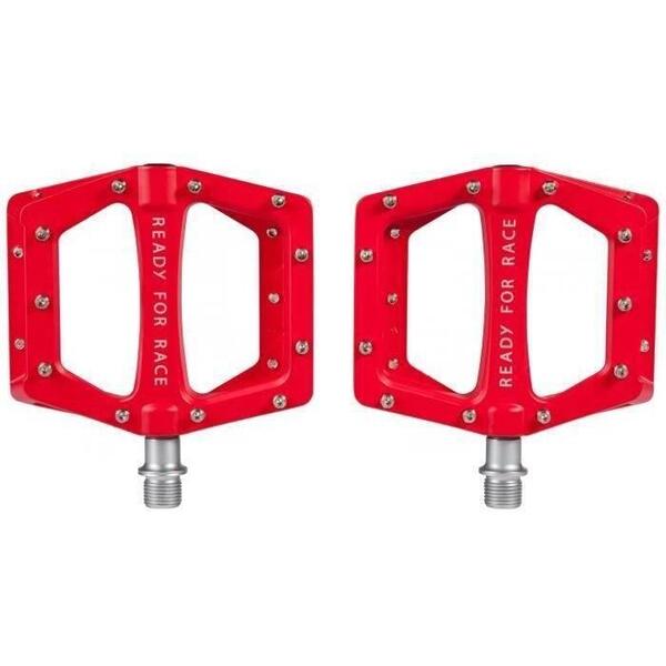 PEDALE CUBE RFR FLAT RACE Rosu somon