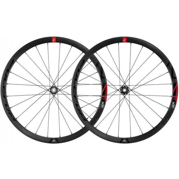 Roata SET ROTI FULCRUM RACING 4 DB DISC CENTER LOCK Ax 12-15-QR/12-QR Negru-rosu