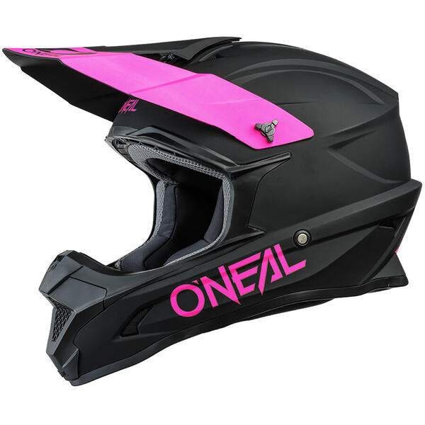 Casca ONEAL 1SRS Helmet SOLID black pink L (59 60 cm)