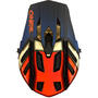 Casca ONEAL BACKFLIP Helmet ECLIPSE orange blue S (55 56 cm)