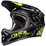 Casca ONEAL BACKFLIP Helmet ZOMBIE black neon yellow S (55 56 cm)