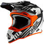 Casca ONEAL 2SRS Helmet SPYDE 2.0 black white orange M (57 58cm)