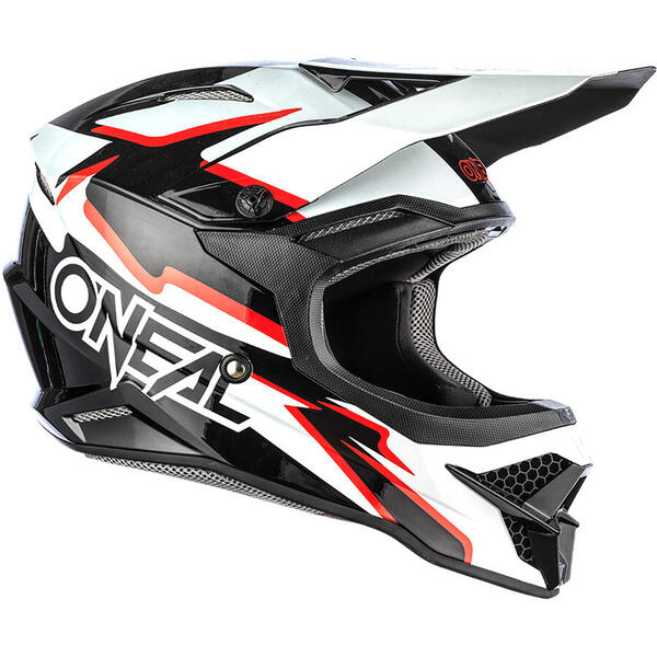 Casca ONEAL 3SRS Helmet VOLTAGE black white S (55 56 cm)