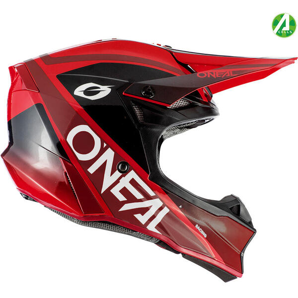 Casca ONEAL A  10SRS Hyperlite Helmet CORE red black S (55 56cm)