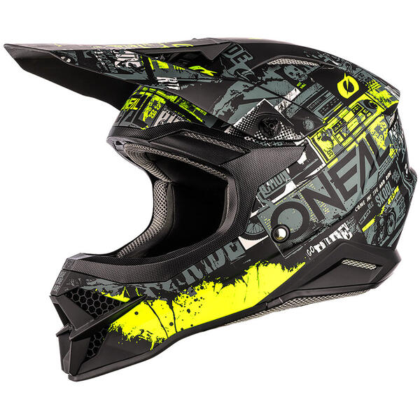 Casca ONEAL 3SRS Helmet RIDE black neon yellow XL (61 62 cm)