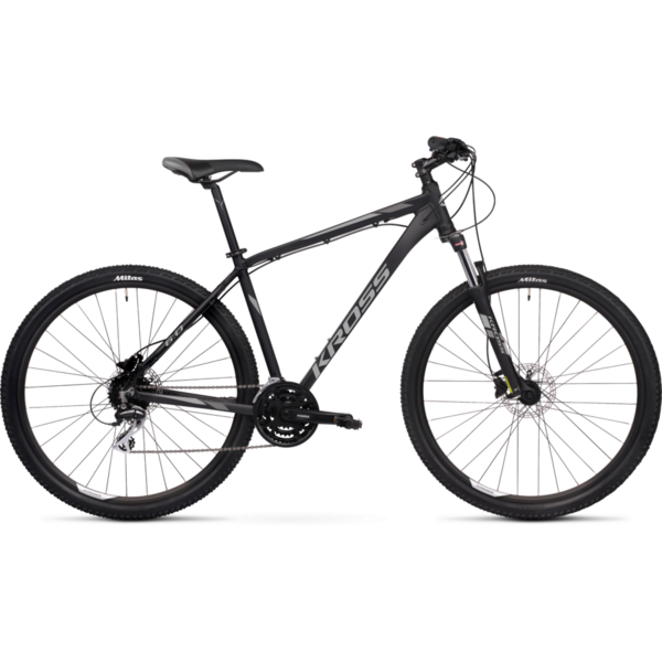 Bicicleta Kross Hexagon 6.0 29 S black gray graphite glossy