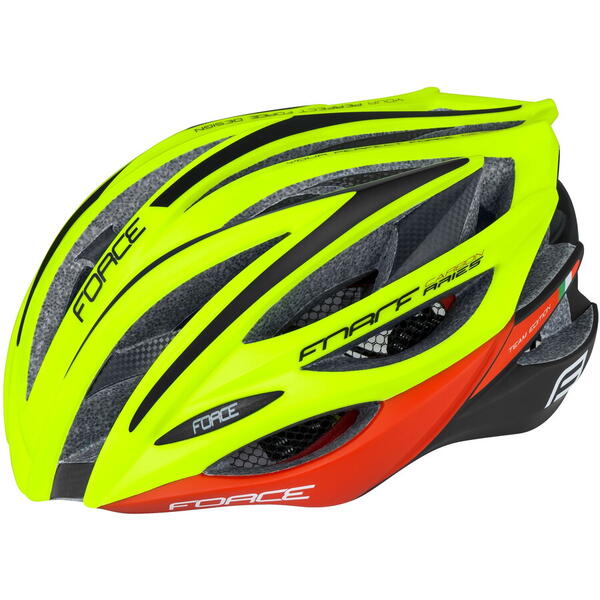 Casca Casca Force Aries fluo/rosu L-XL (58-62 cm)