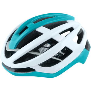 Casca Force Lynx Alb/turcoaz L-XL (58-62 cm)