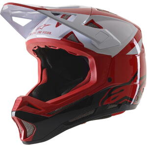 Casca Alpinestars Missile PRO Cosmos Red/White/Glossy L (59-60 cm)