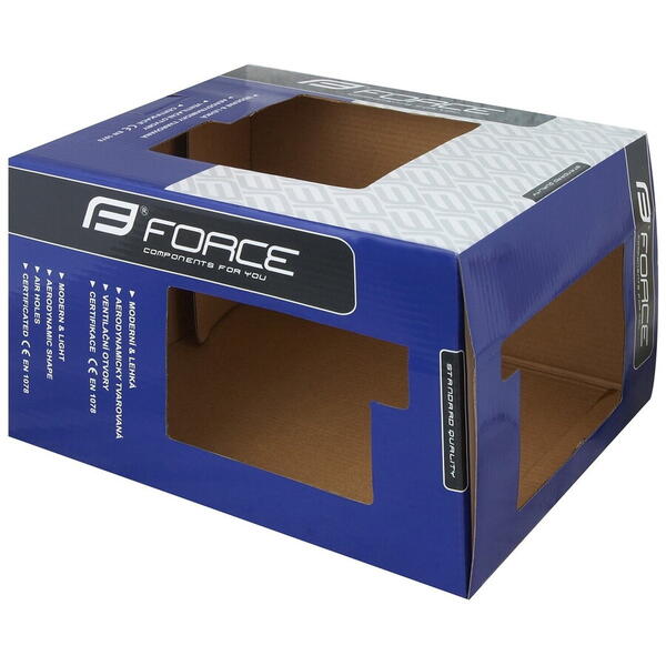 Casca Casca Force Road Pro, fluo/albastru S-M (54-58 cm)