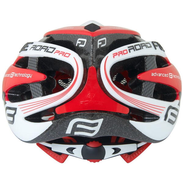 Casca Casca Force Road Junior, alb-rosu, XS-S (48-54 cm)