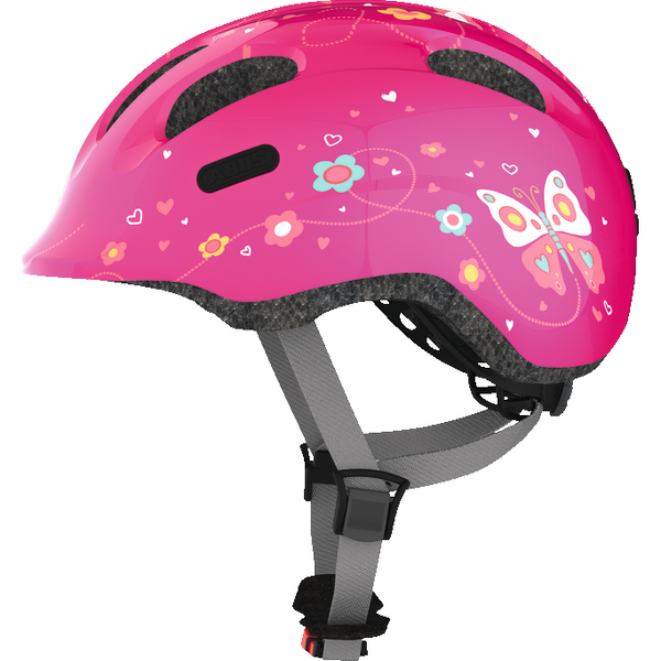 Casca Casca ABUS Smiley 2.0 pink butterfly M (50-55 cm)