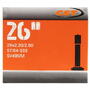 Camera bicicleta CST 26x2.20 > 2.50 AV48 cu valva auto 48mm