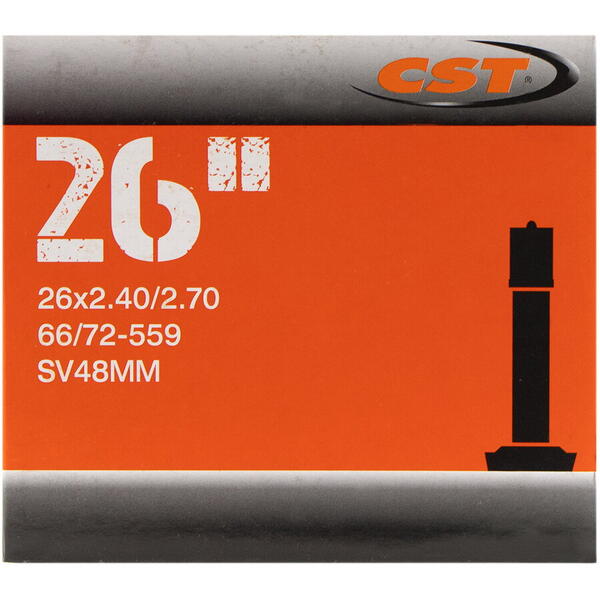 Camera bicicleta CST 26x2.40 > 2.70 cu valva auto