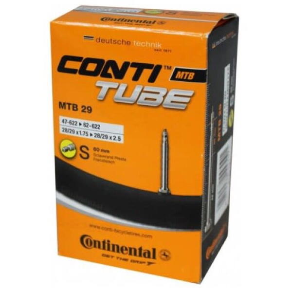 Camera bicicleta Continental MTB S60 29x1.75 > 2.5 valva presta