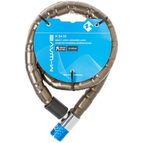 Antifurt M-Wave H24.10 cu cheie 24x1000mm